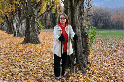 Marie-Michelle, le plaisir de la marche retrouvé